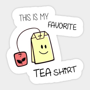 TEA Shirt Sticker